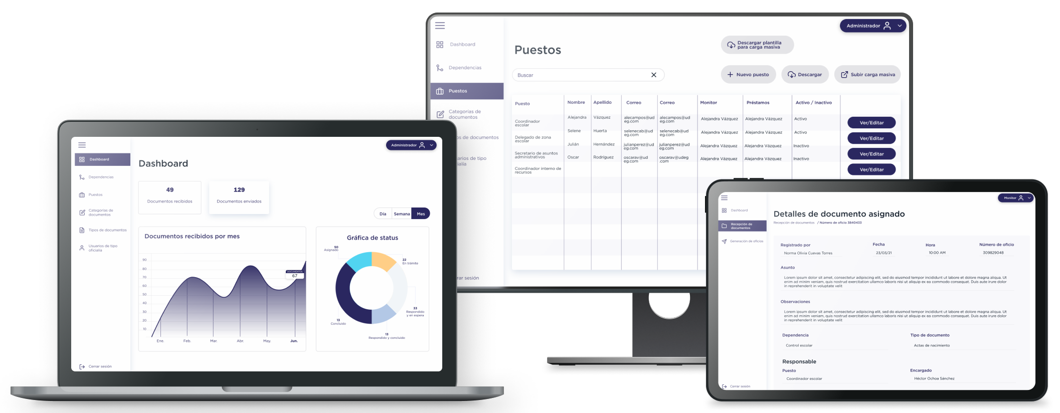 Maquetación oficialia