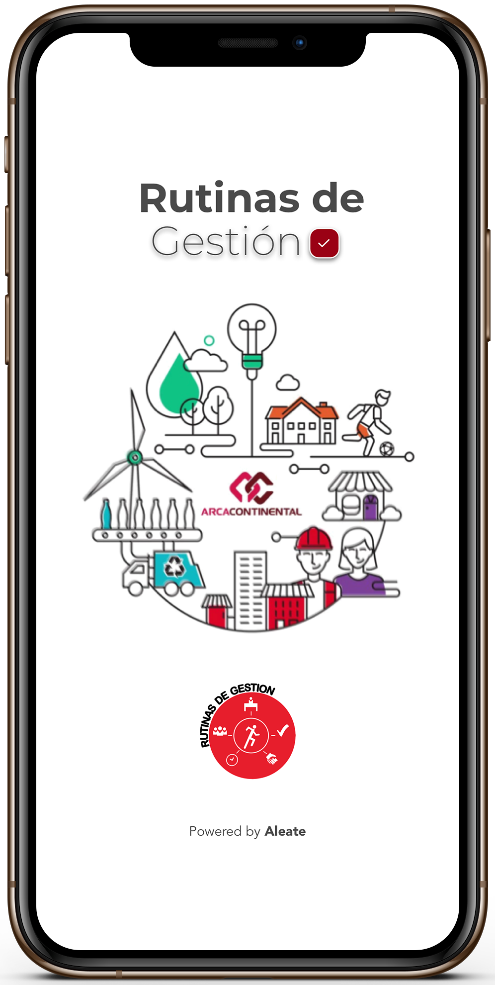 Maquetación rutinas de gestión